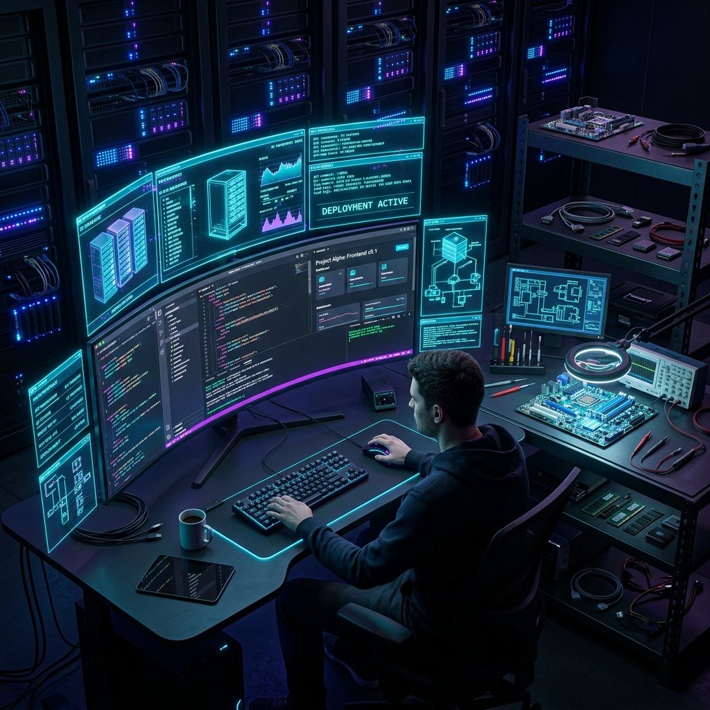 bhtechhub IT Workstation by Basharat Hussain