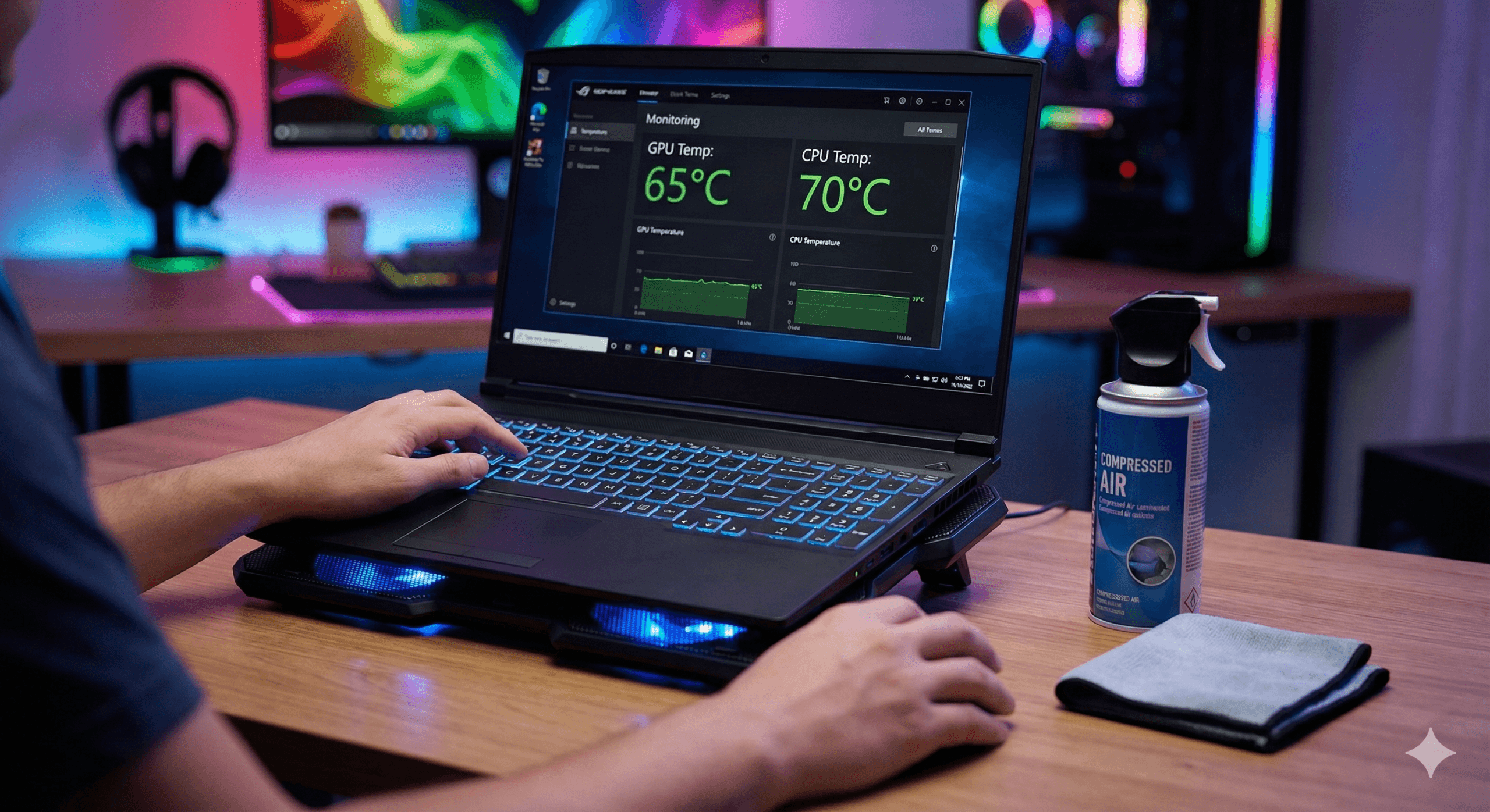 5 Simple Ways to Fix Laptop Overheating (Gaming & Work Guide)