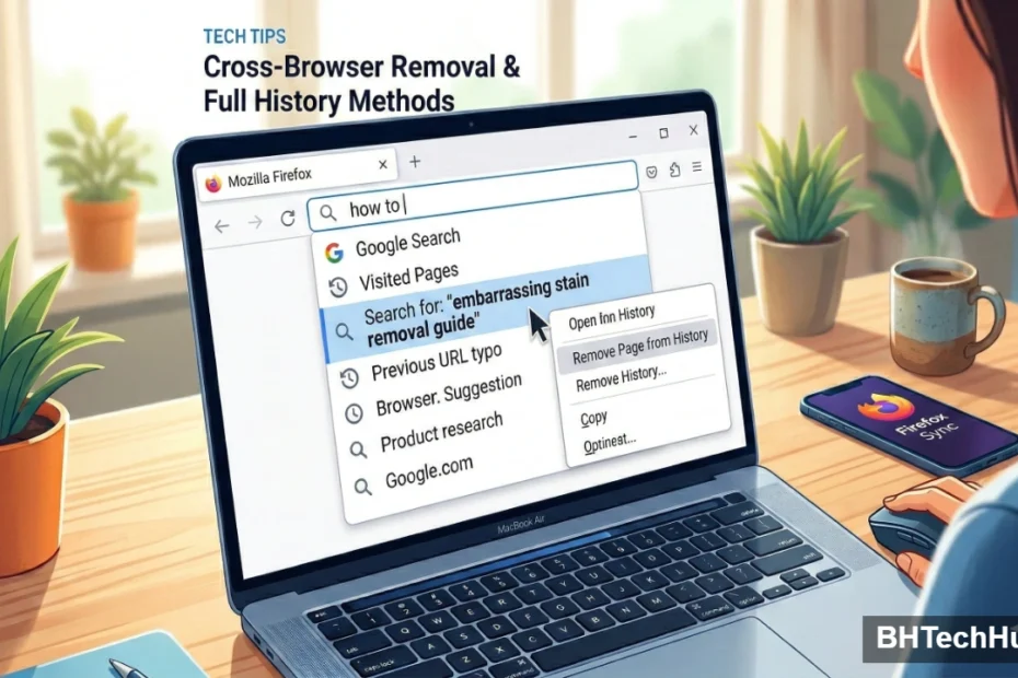 How to Individually Remove a Page Search or Text in the Search Bar