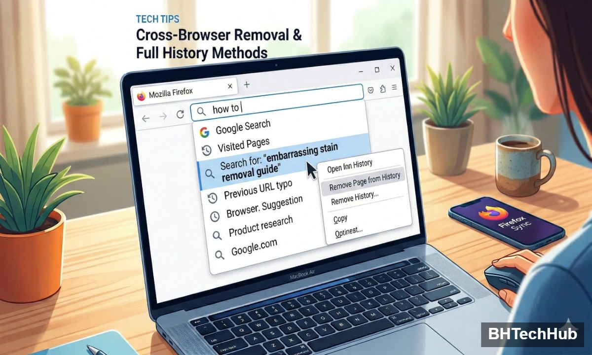 How to Individually Remove a Page, Search, or Text in the Search Bar