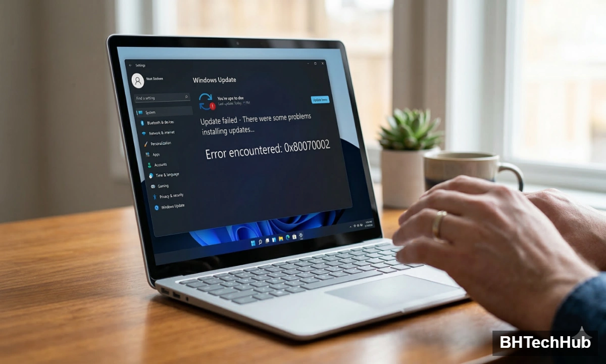 How to Fix Error Code 0x80070002 in Windows 11 Update (Complete Guide)