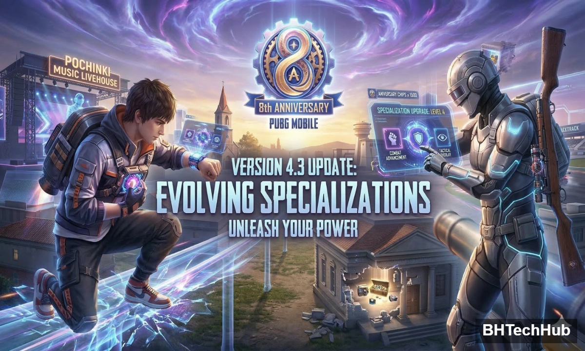 PUBG Mobile 4.3 Update: 8th Anniversary ‘Evolving Universe’, New Features, and Release Date