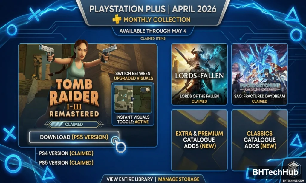 PS Plus April 2026