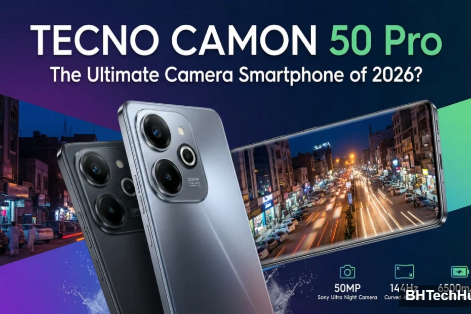 TECNO CAMON 50 Pro: The Ultimate Camera Smartphone of 2026? (Price & Specs)