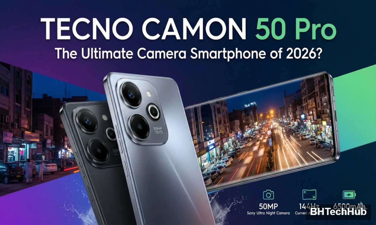 TECNO CAMON 50 Pro: The Ultimate Camera Smartphone of 2026? (Price & Specs)