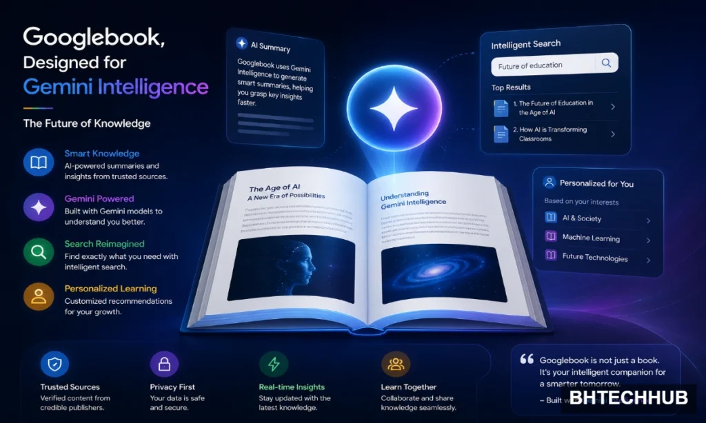 Googlebook Designed for Gemini Intelligence