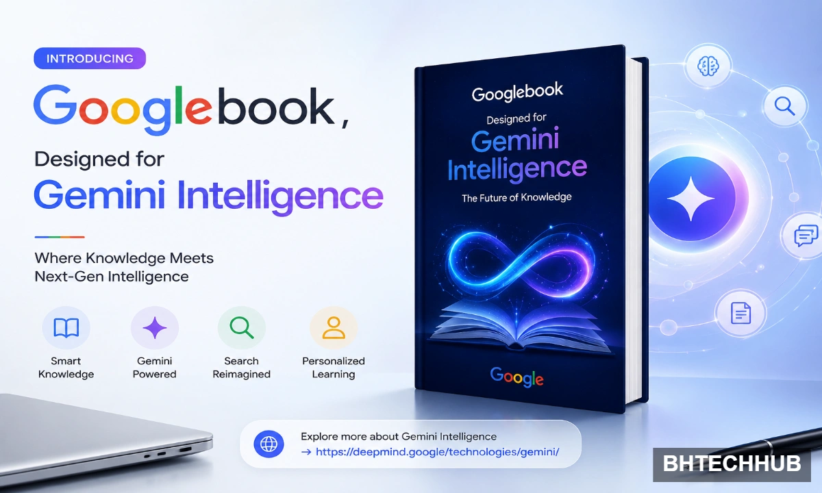 Introducing Googlebook, Designed for Gemini Intelligence