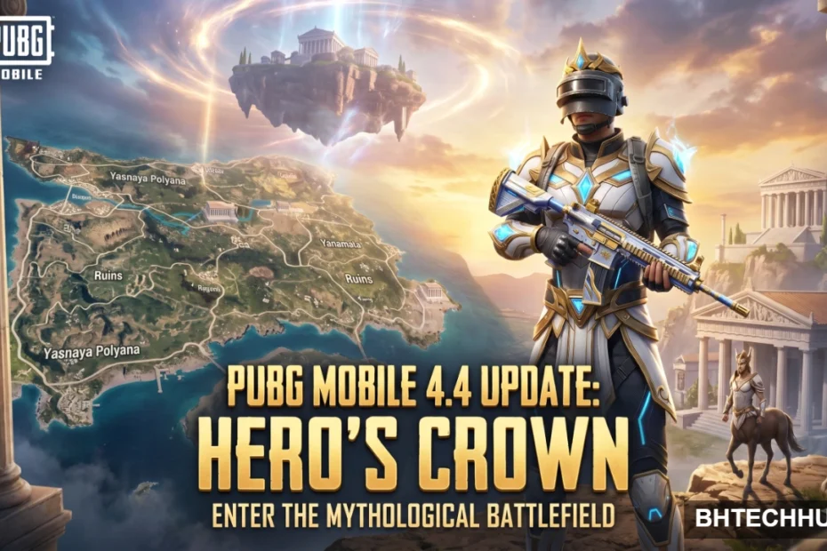 PUBG Mobile 4.4 Update: Enter the Mythological Battlefield of "Hero's Crown"